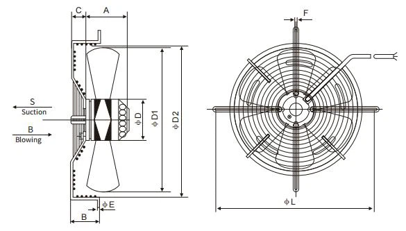 AC External Rotor Axial Fan (10)