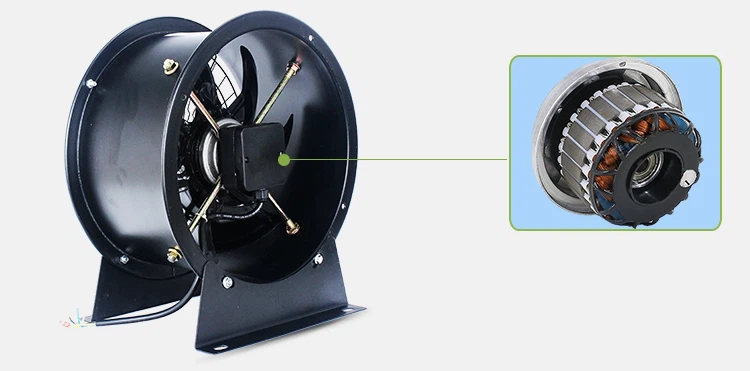 AC External Rotor Axial Fan Drum Type (7)