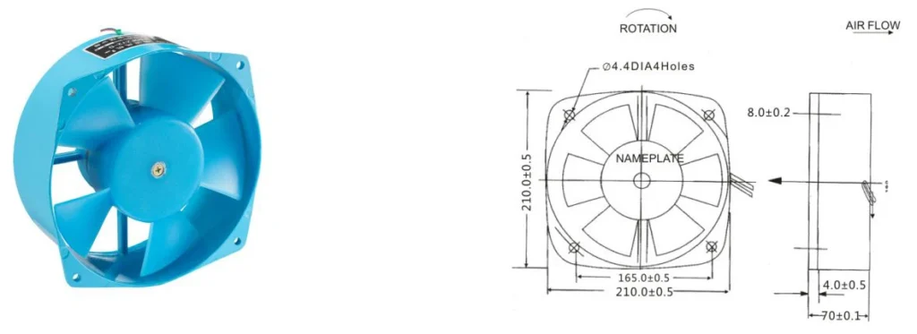 AC Industrial Axial Fan (6)