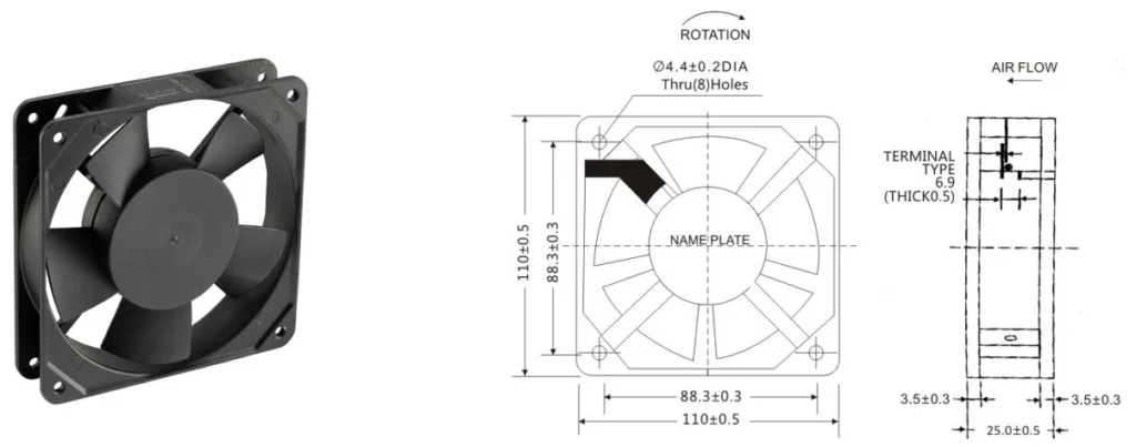 AC Small Axial Fan (5)