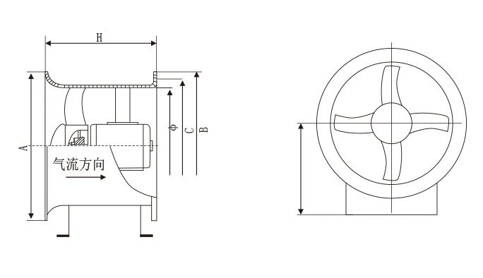 BT35 11 High Temperature ResistantExhaust Fan (5)