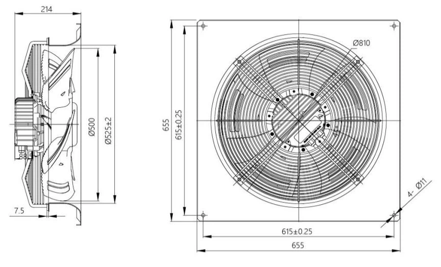 EC External Rotor Exhaust Fan (17)