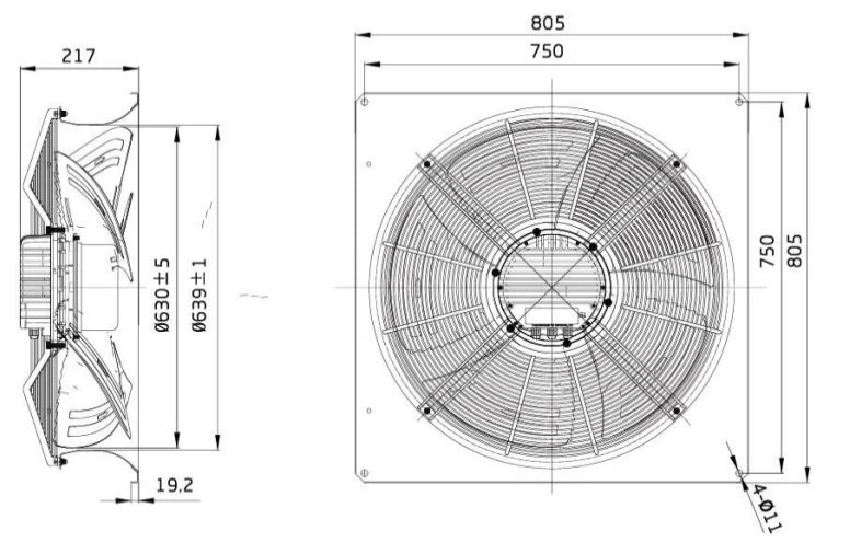 EC External Rotor Exhaust Fan (18)