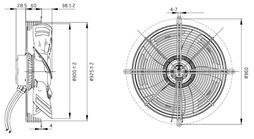 EC External Rotor Exhaust Fan (5)