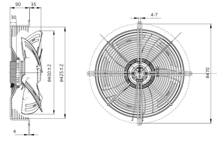 EC External Rotor Exhaust Fan (7)