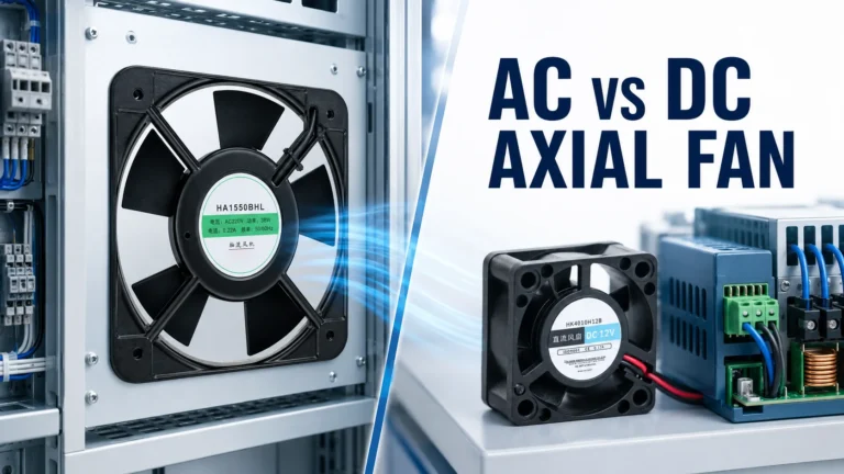 AC vs DC Axial Fan: Which Is Right for Your Equipment?