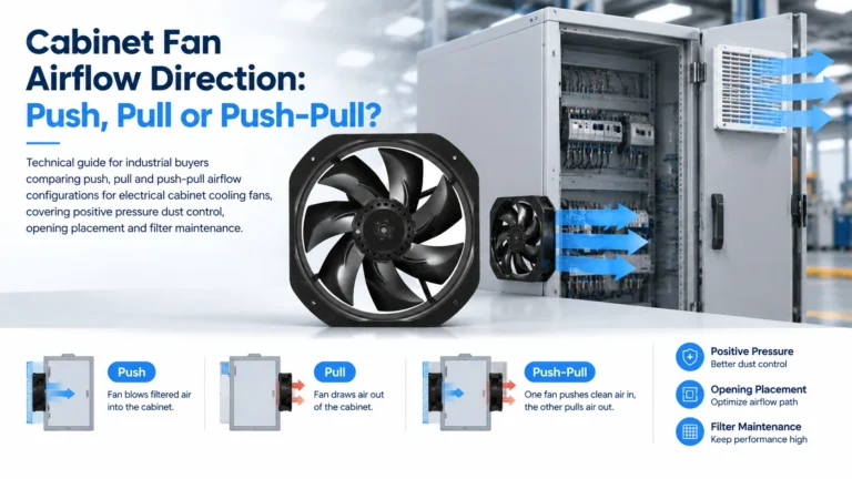 Cabinet Fan Airflow Direction: Push, Pull or Push-Pull?